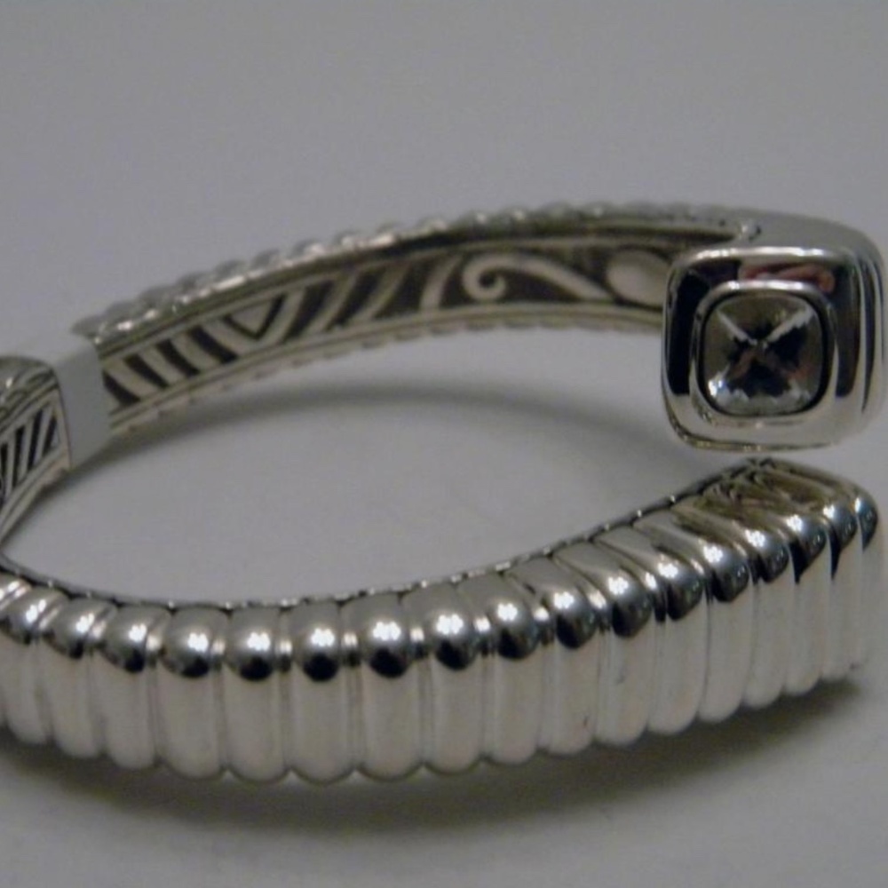 JOHN HARDY Bracelet Batu Bedeg Topaz Slim Kick Cuff - Picture 5 of 5